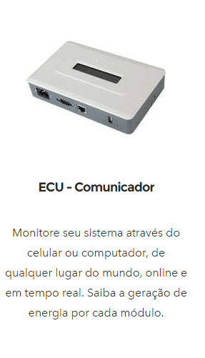 Comunicador APsystems ECU
